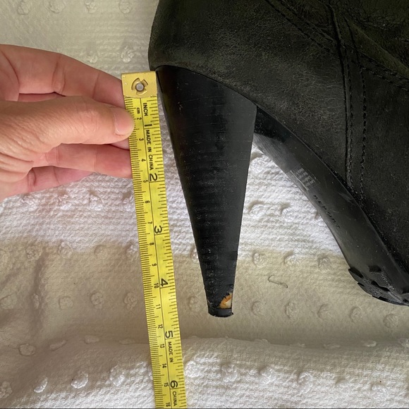 High heel black boots - Picture 3 of 6